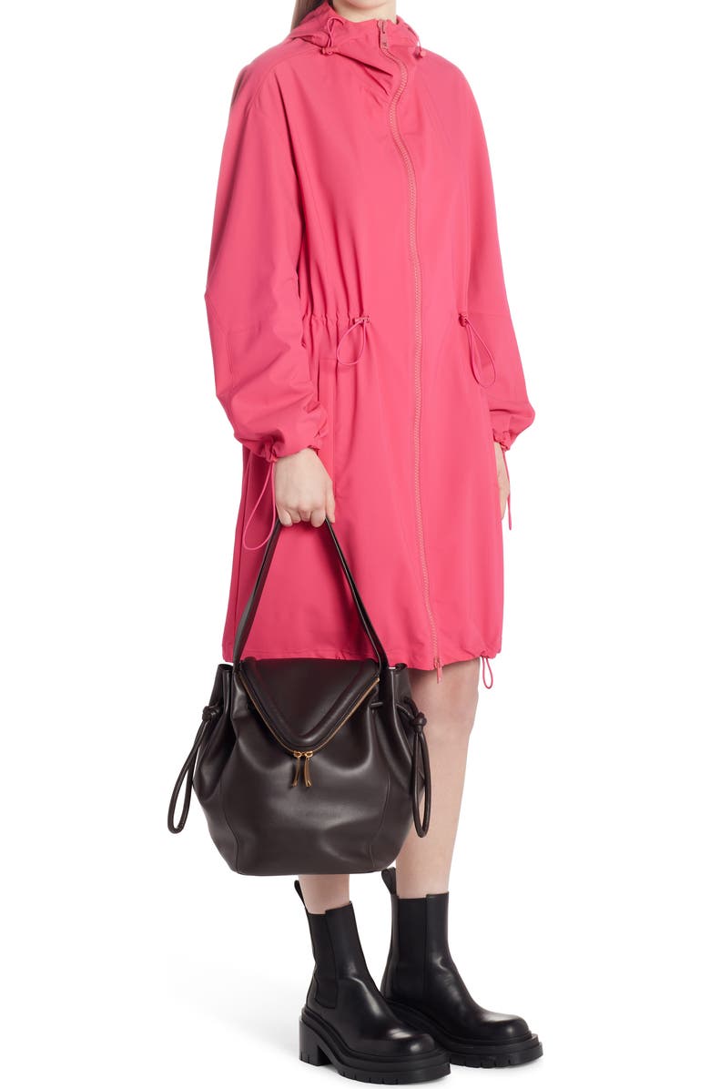 Bottega Veneta Triangle Flap Leather Top Handle Bag, Alternate, color,