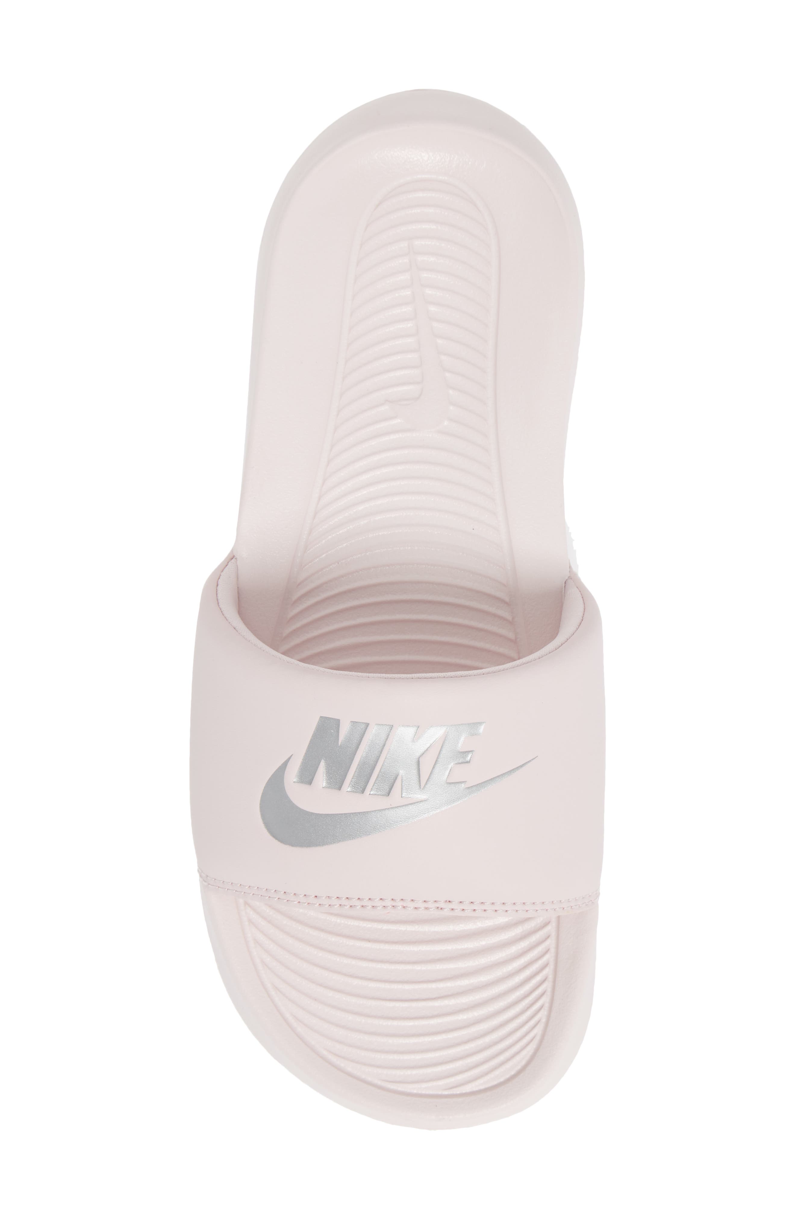 Victori Slide Sandal, Alternate, color, 600 BLYROS/M SILV