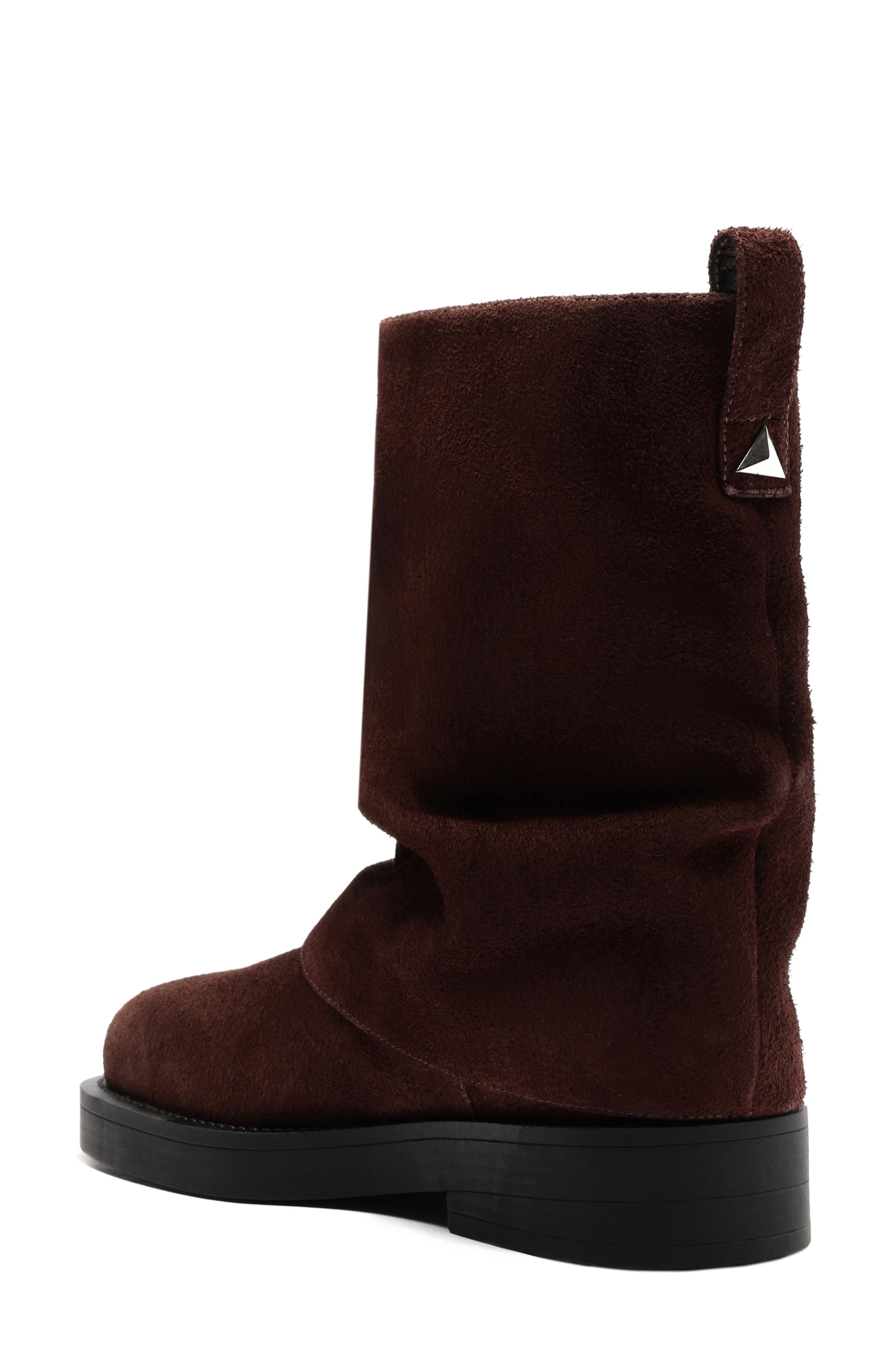 Schutz Keira Cloak Boot, Alternate, color, Root Brown