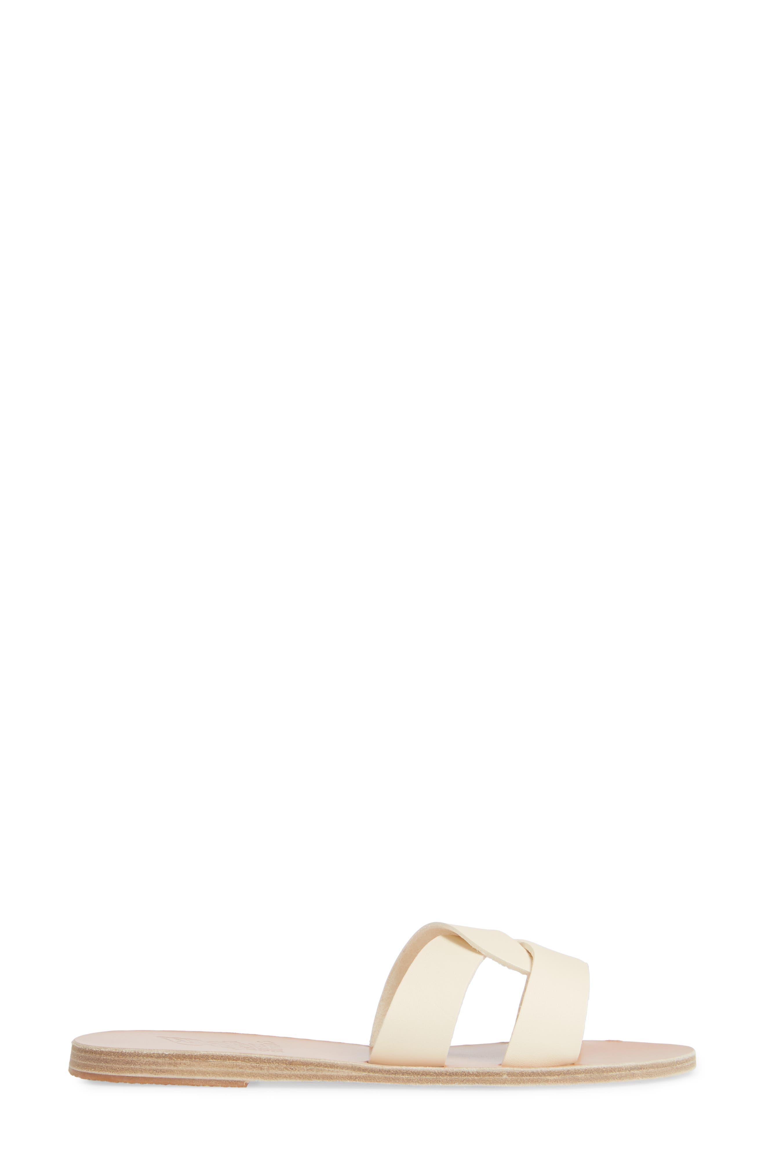Desmos Slide Sandal, Alternate, color, OFF WHITE