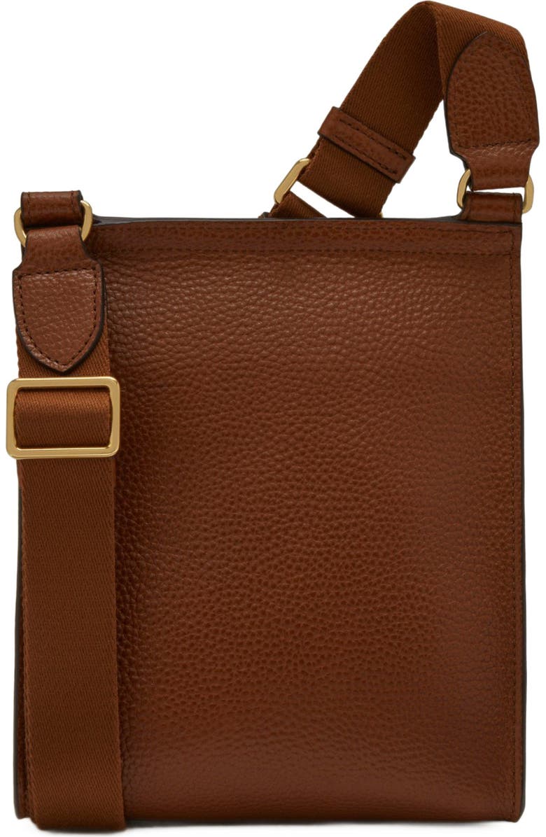 Mulberry Small Antony Leather Crossbody Bag, Alternate, color, Oak