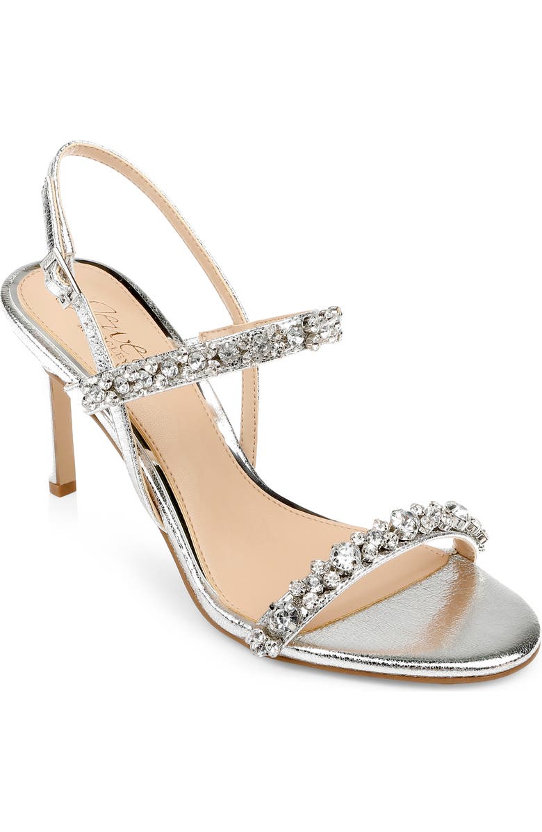Jewel Badgley Mischka Donna Slingback Sandal, Main, color,