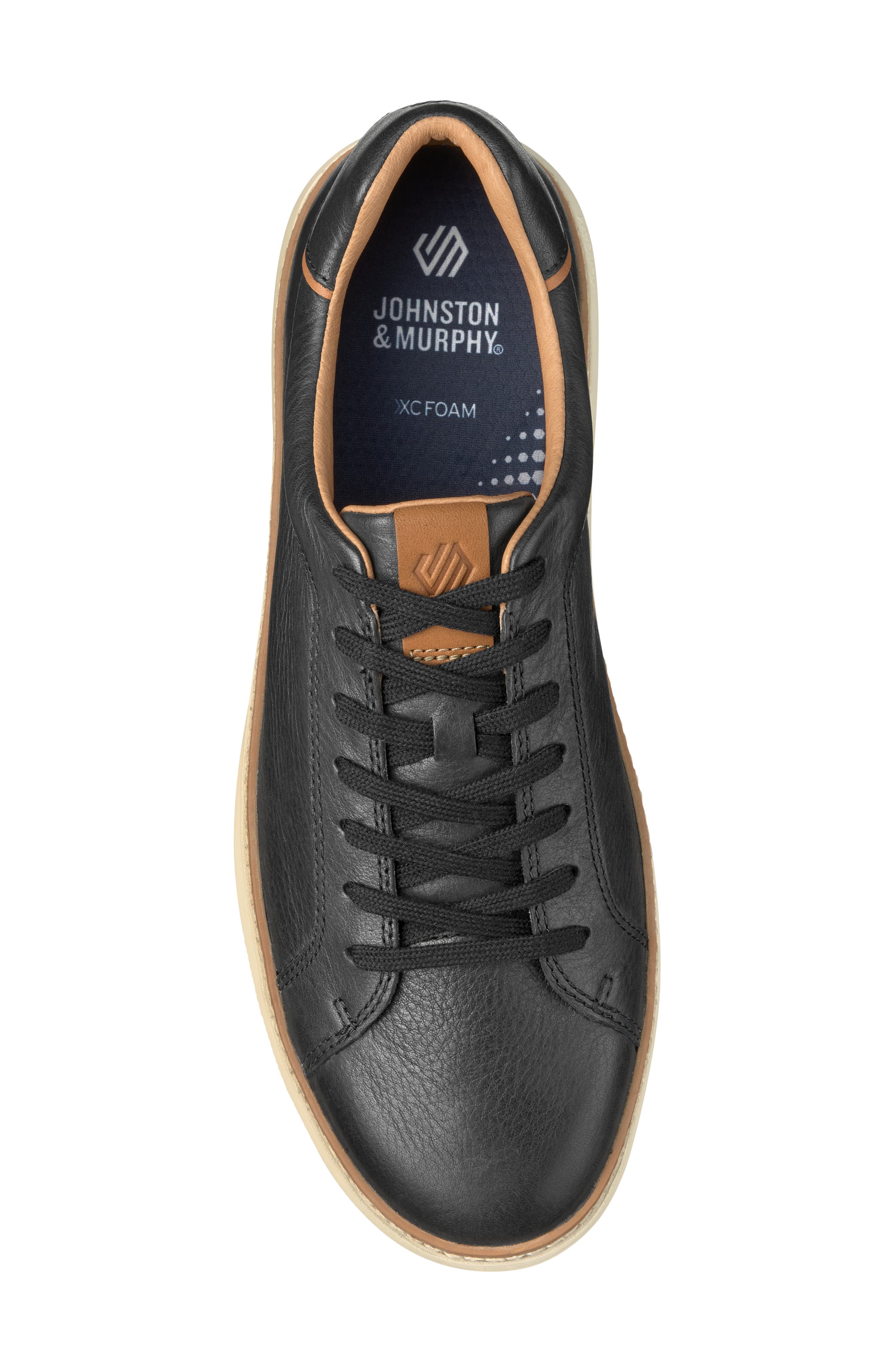 Mcguffey Sneaker, Alternate, color, BLACK FULL GRAIN