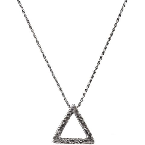 Triangle Silver Necklace