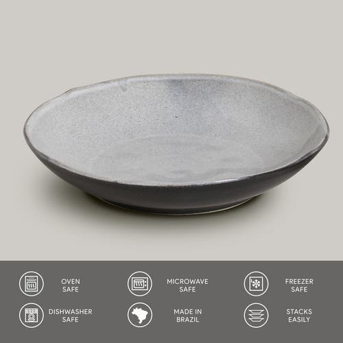 Porto Brasil Pasta Plate Set Of 6 In Brown