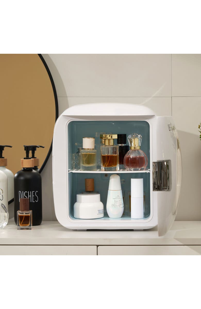 UBER APPLIANCE Chill XL Personal Portable Mini Fridge - Matte Black, Alternate, color, White