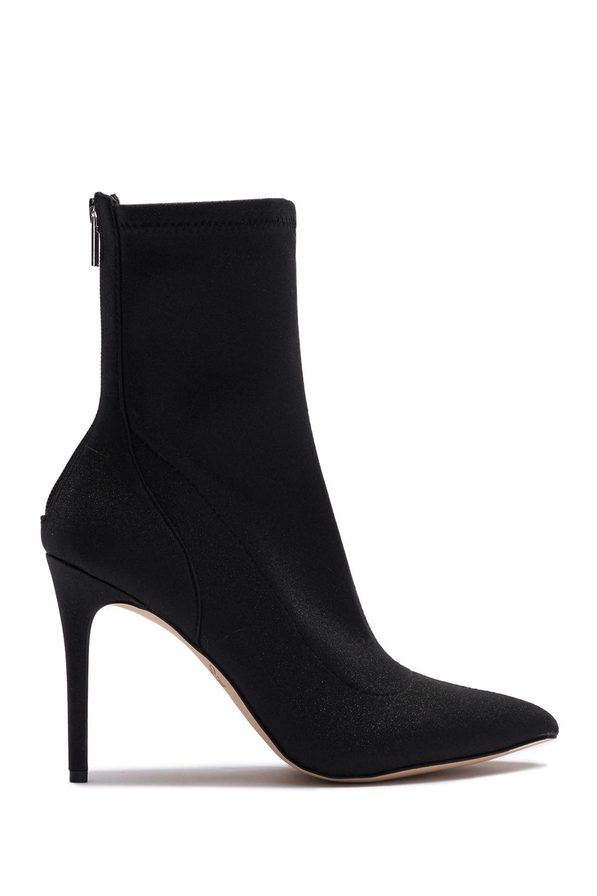 Jewel Badgley Mischka Marabel Stiletto Sock Bootie, Alternate, color, 
