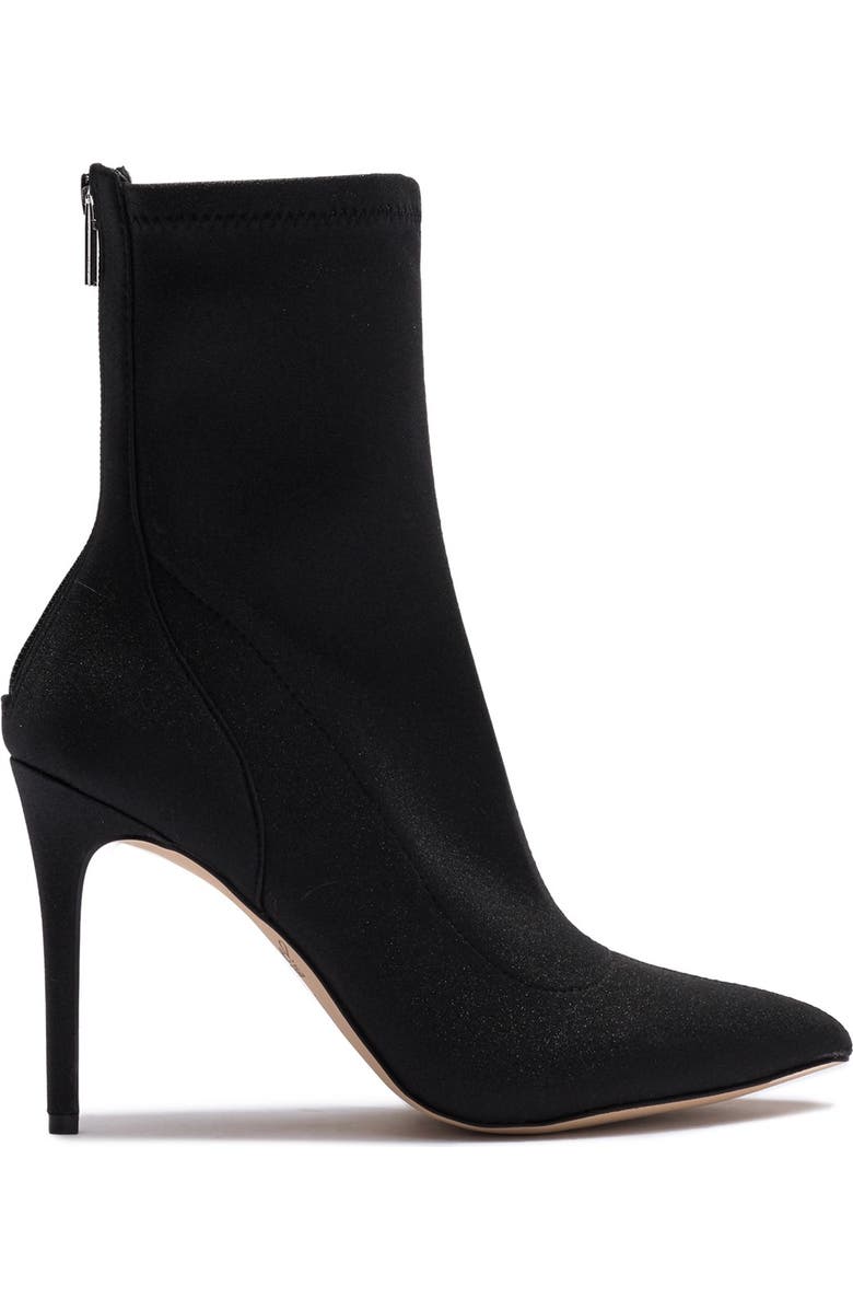 Jewel Badgley Mischka Marabel Stiletto Sock Bootie, Alternate, color,