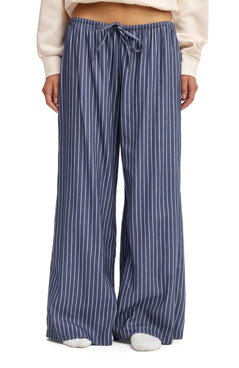 Women's Cloud Soft Wide Leg Flannel Pant