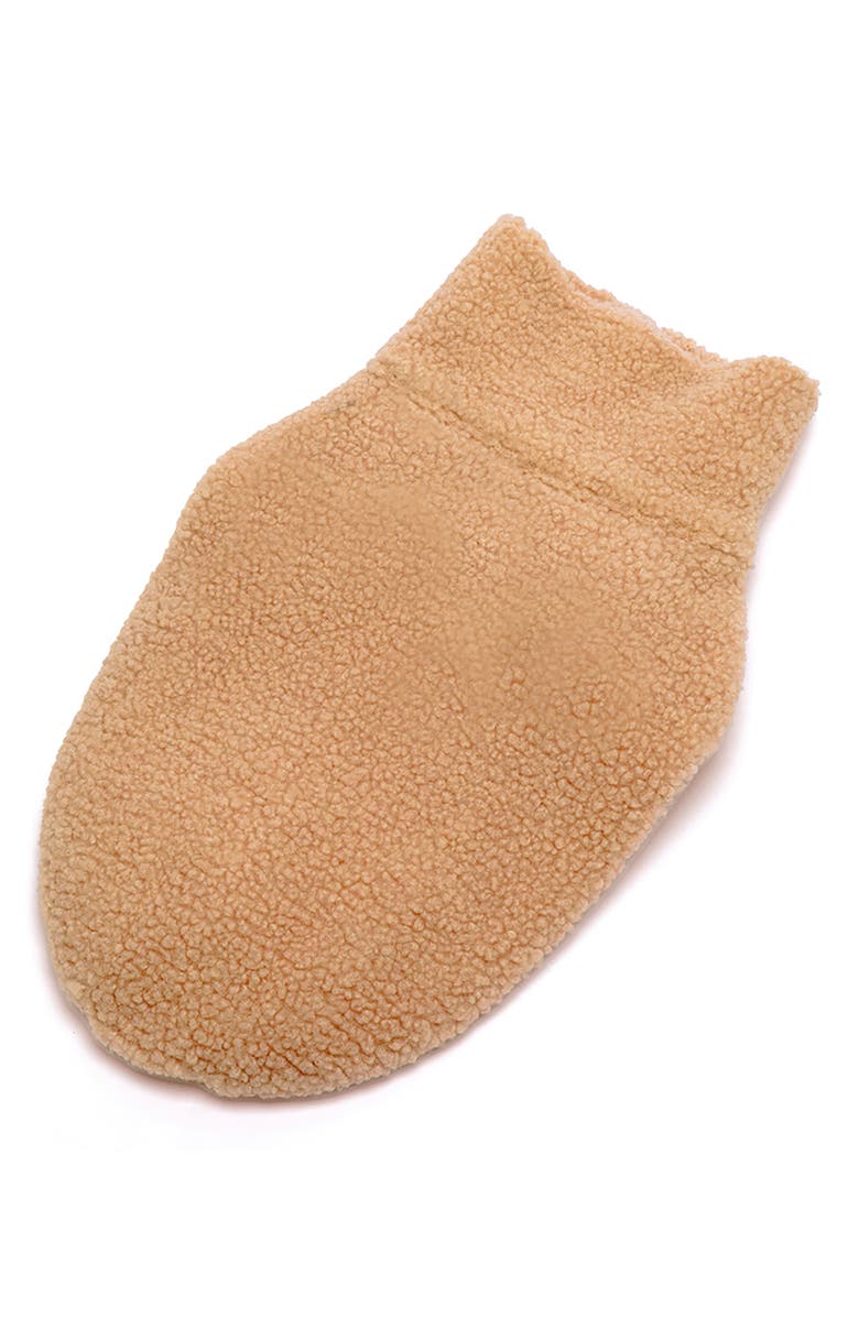 REBEL DAWG Boho Faux Shearling Pullover Dog Sweater, Alternate, color, Tan