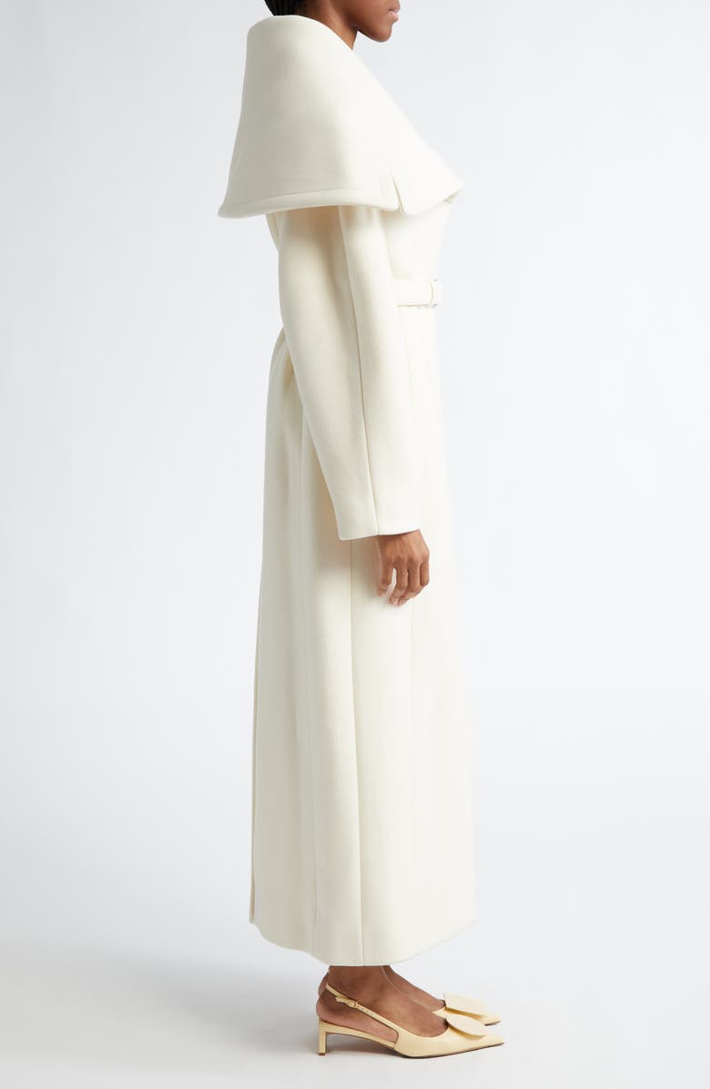 Jacquemus Le Manteau Caruso Belted Wool Coat, Alternate, color, 