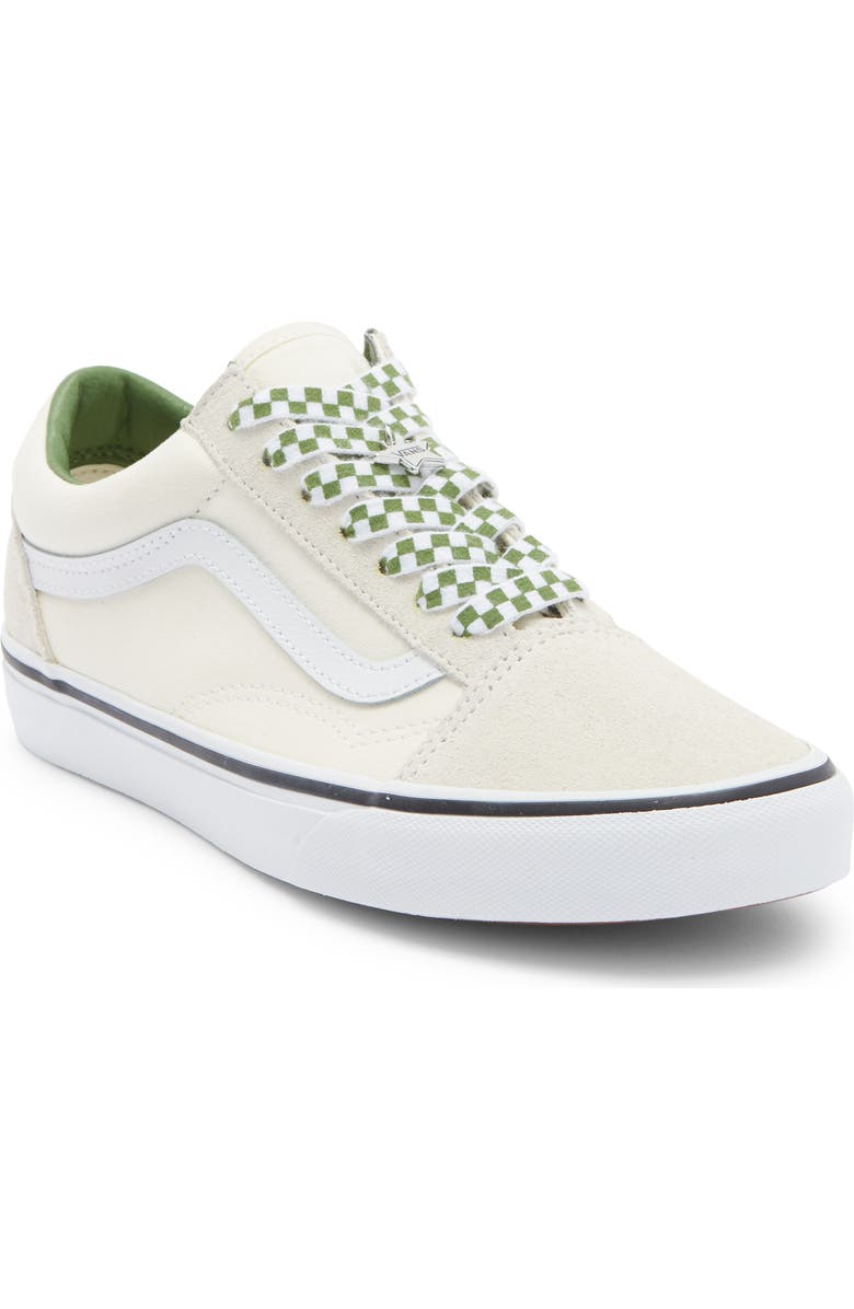 Vans Old Skool Sneaker, Main, color, Marshmallow/Green
