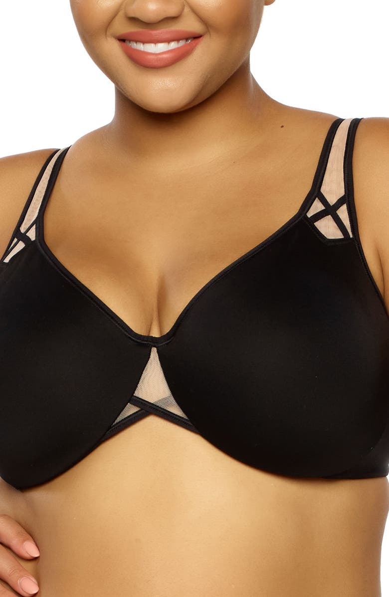 Felina Amaranth Unlined Minimizer Bra, Main, color,
