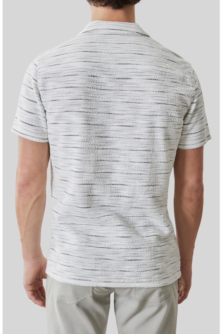 Sage Short Sleeve Button-Up Shirt, Alternate, color, SWAN