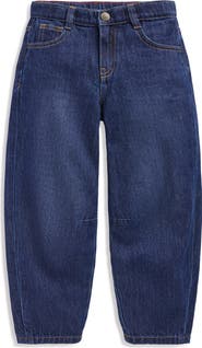 Mini Boden Kids' Barrel Leg Jeans