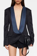 LIONESS Sylvie Shawl Collar Blazer