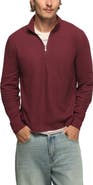 Lucky Brand Quarter Zip Textured Pullover