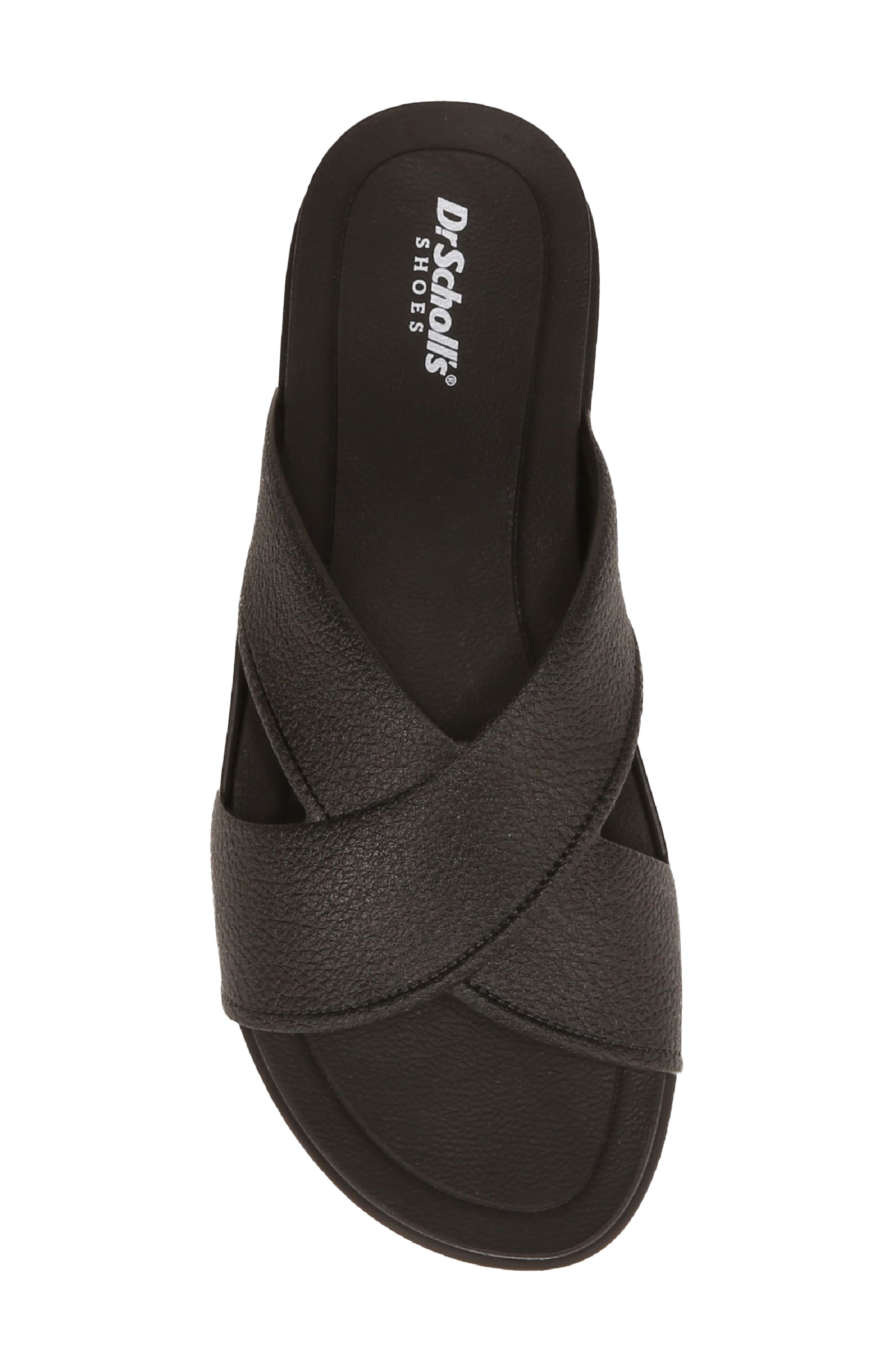 Dr. Scholl's Sun Dreamer Slide Sandal, Alternate, color, Black