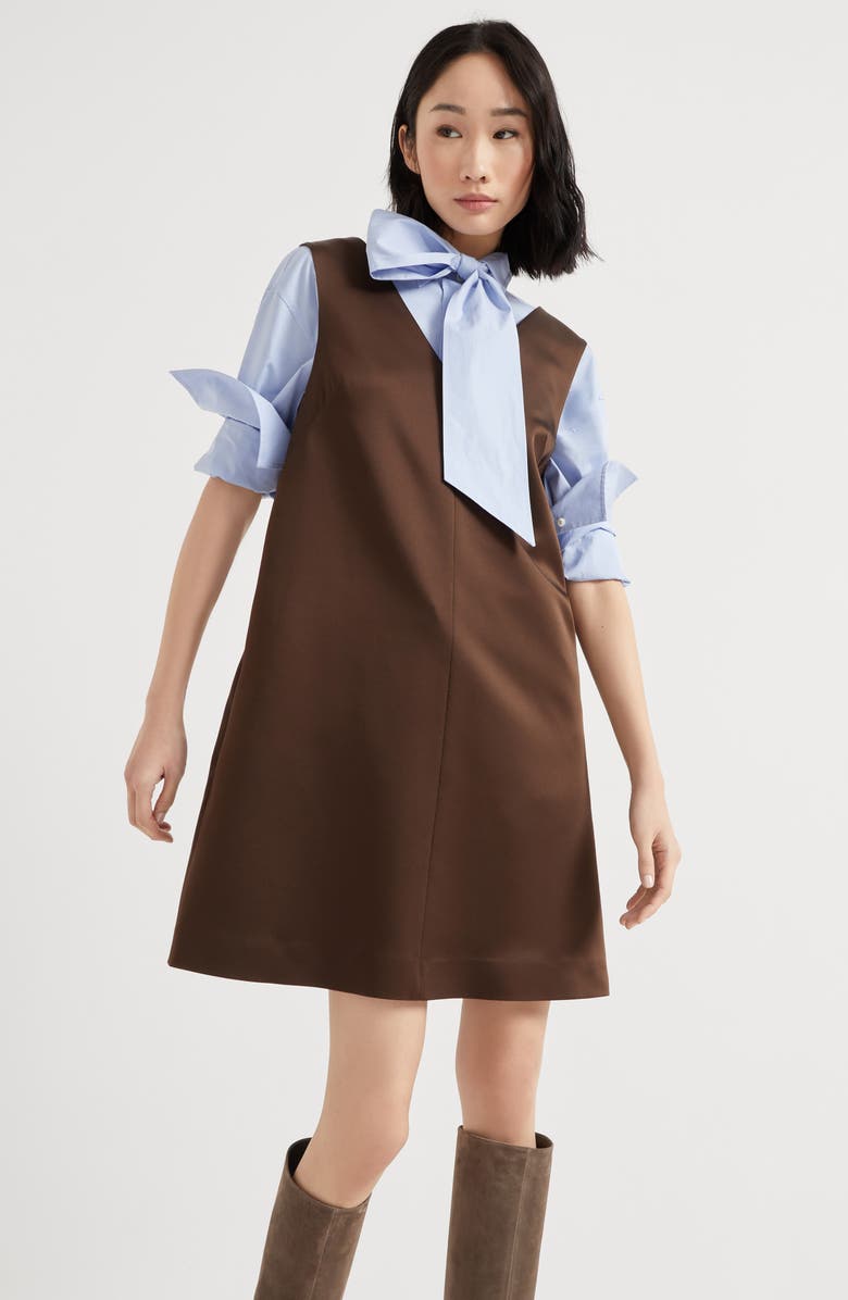 Brunello Cucinelli Mini dress, Alternate, color, 