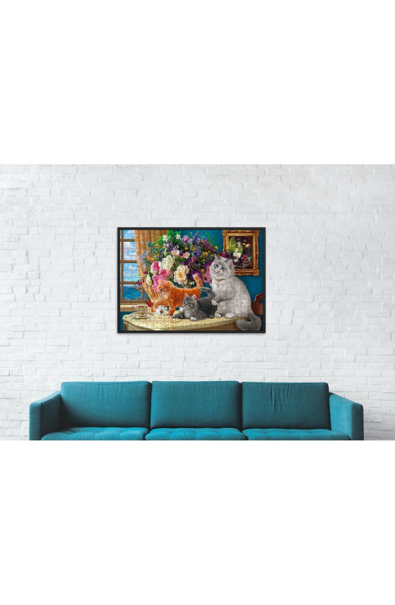 Sunsout Kitten Tableau 500 piece Jigsaw Puzzle for Adults, Alternate, color, Multicolor