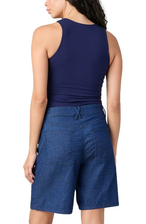 Tt Studios Sadie Crew Neck Tank Top In Blue