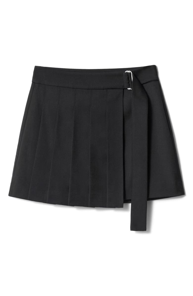 & Other Stories Pleated Wrap Miniskirt, Alternate, color,
