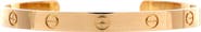 Pre-Owned Cartier Love Cuff Bracelet 18K Yellow Gold