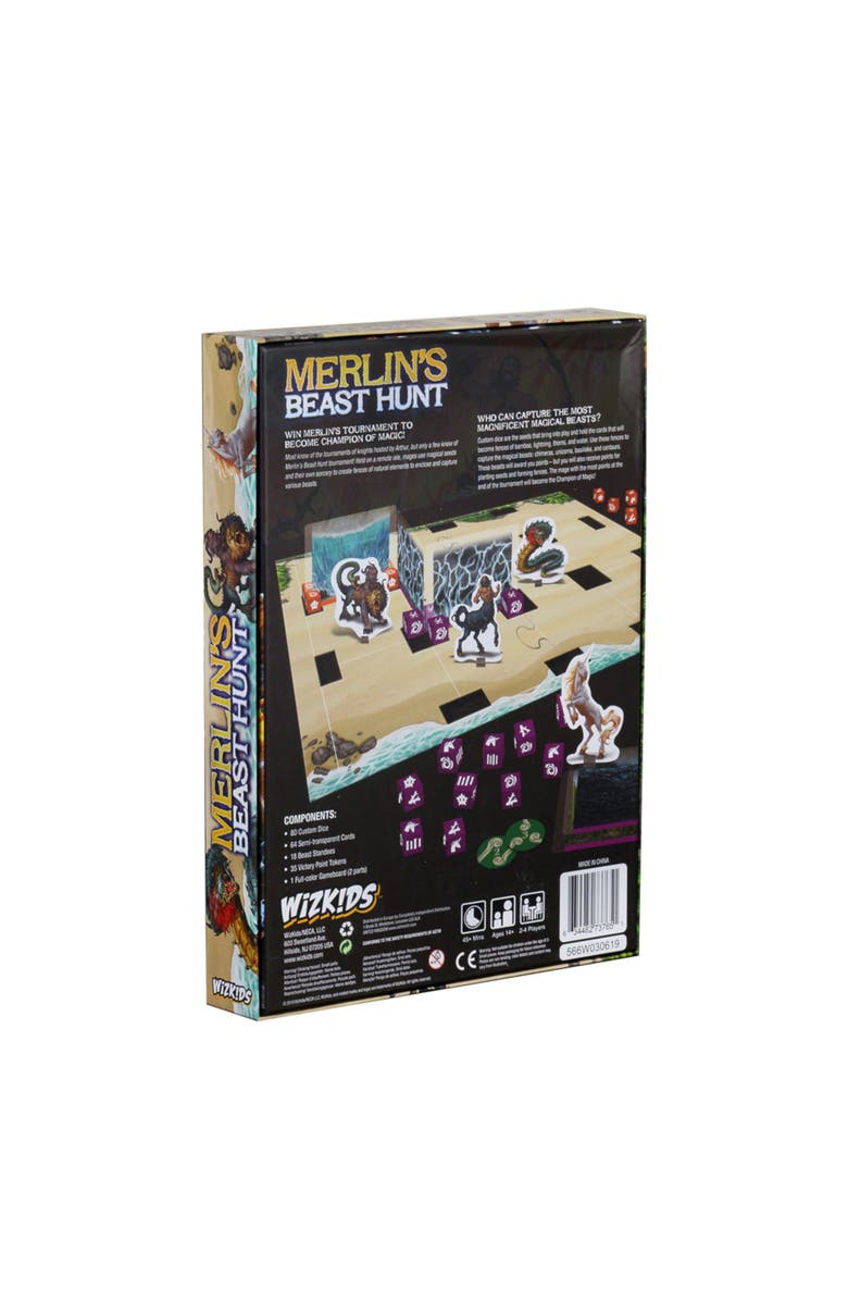 WizKids Games Merlin's Beast Hunt Card & Dice Game, Alternate, color, Multicolored