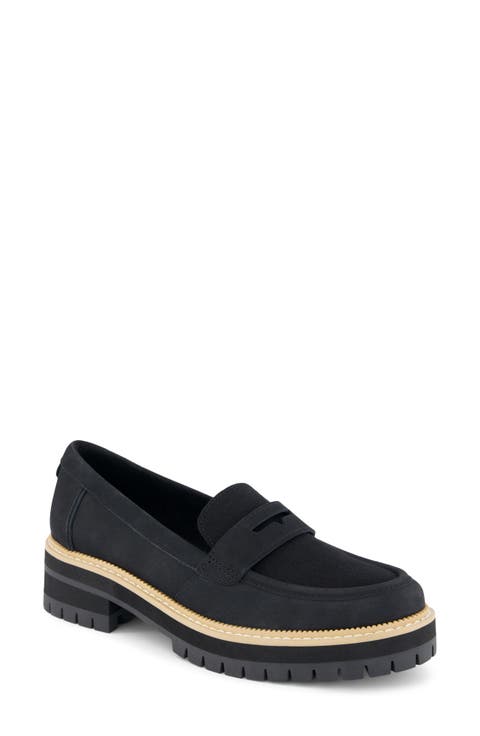 Cara Platform Penny Loafer (Women)