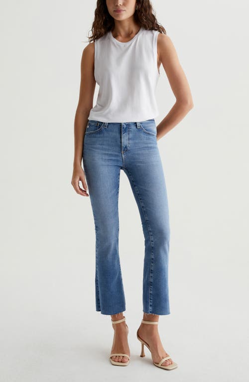 AG AG FARRAH MID RISE CROP BOOTCUT JEANS 