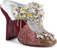 Dries Van Noten Embellished Mule Pump