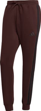 adidas Essential 3-Stripes Fleece Joggers