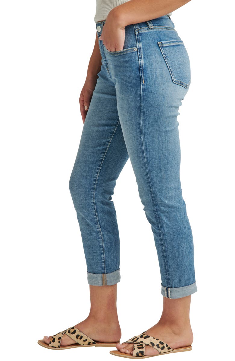 JAG Jeans Carter High Waist Girlfriend Jeans, Alternate, color, 
