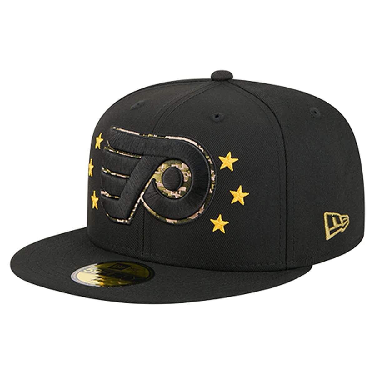 New Era Men's New Era Black Philadelphia Flyers Military Appreciation ...