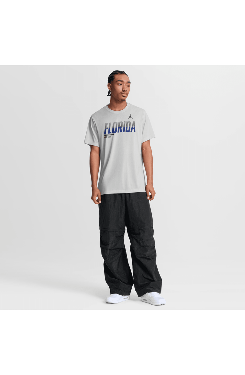 Jordan Brand Men's Jordan Brand Gray Florida Gators Sideline Legend Dri-FIT T-Shirt, Alternate, color, Gray