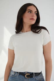 KADA The Cupro Infinity Tee Crop