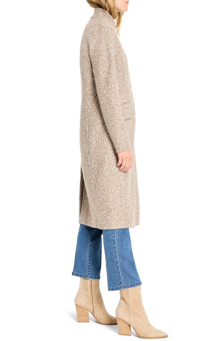 NIC+ZOE Tweed Knit Topcoat, Alternate, color, Neutral Multi