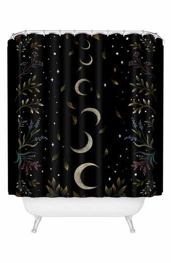 Deny Designs Moon Garden Shower Curtain