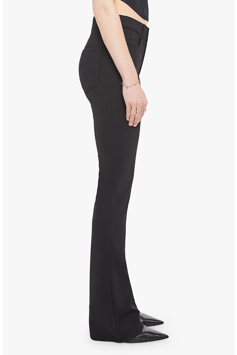 Runaway High Waist Flare Jeans, Alternate, color, BLACK