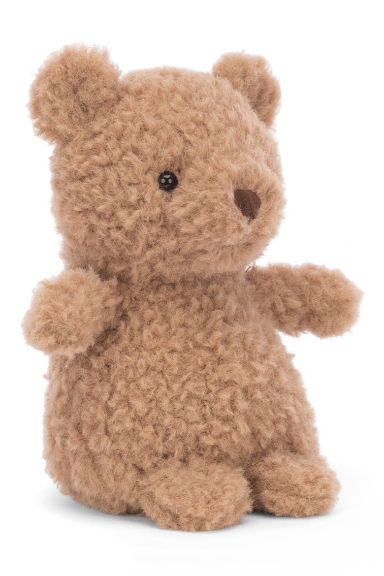 Wee Bear Stuffed Animal, Main, color, BROWN