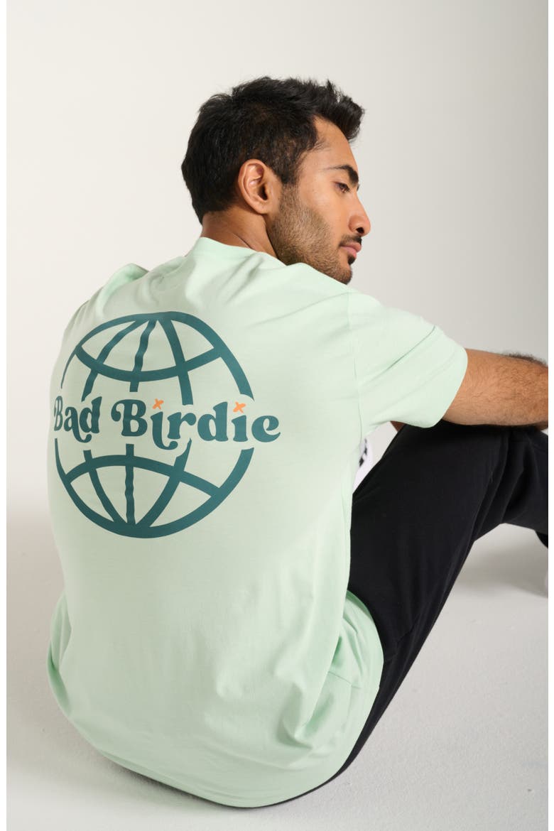 Worldwide Cotton Graphic T-Shirt, Alternate, color, SUBTLE GREEN