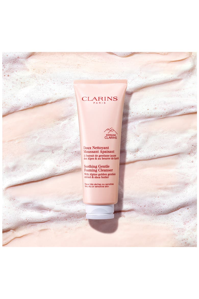 Soothing Gentle Foaming Face Cleanser with Shea Butter, Alternate, color, NO COLOR