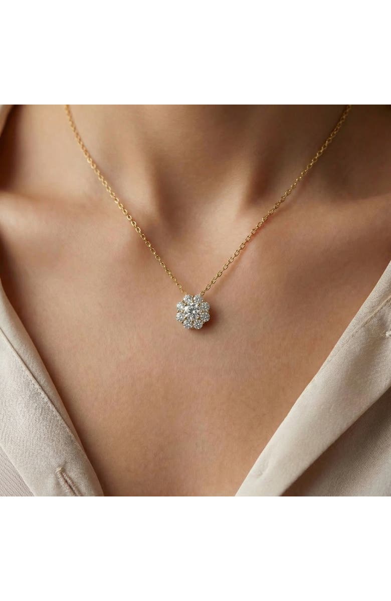 Bliss Diamond 1 Ct Diamond Pendant 10k Gold Necklace, Alternate, color, 10K Yellow Gold