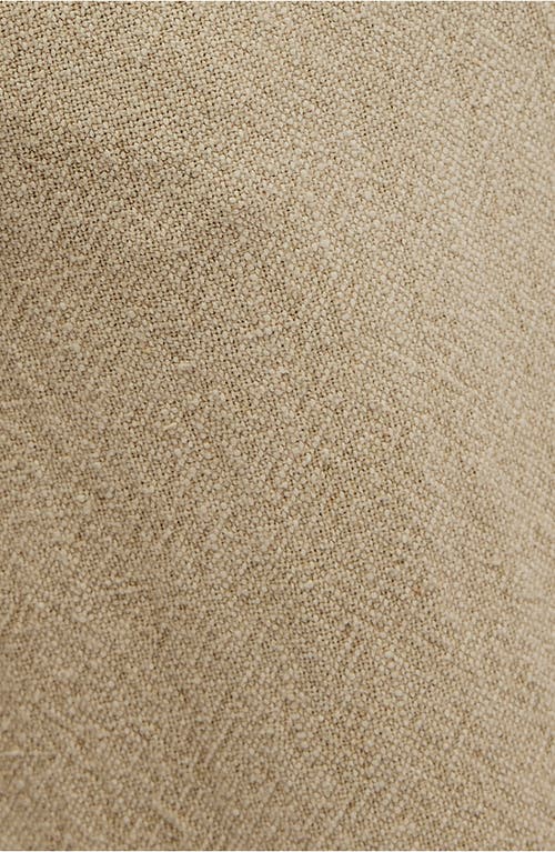 Free People Parkway Cuffed Linen & Cotton Pants In Neutral