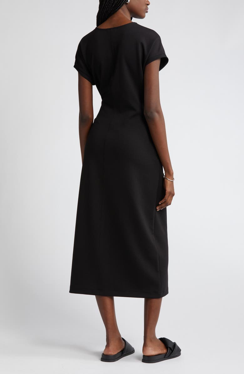 Nordstrom Tie Waist Midi Dress, Alternate, color,