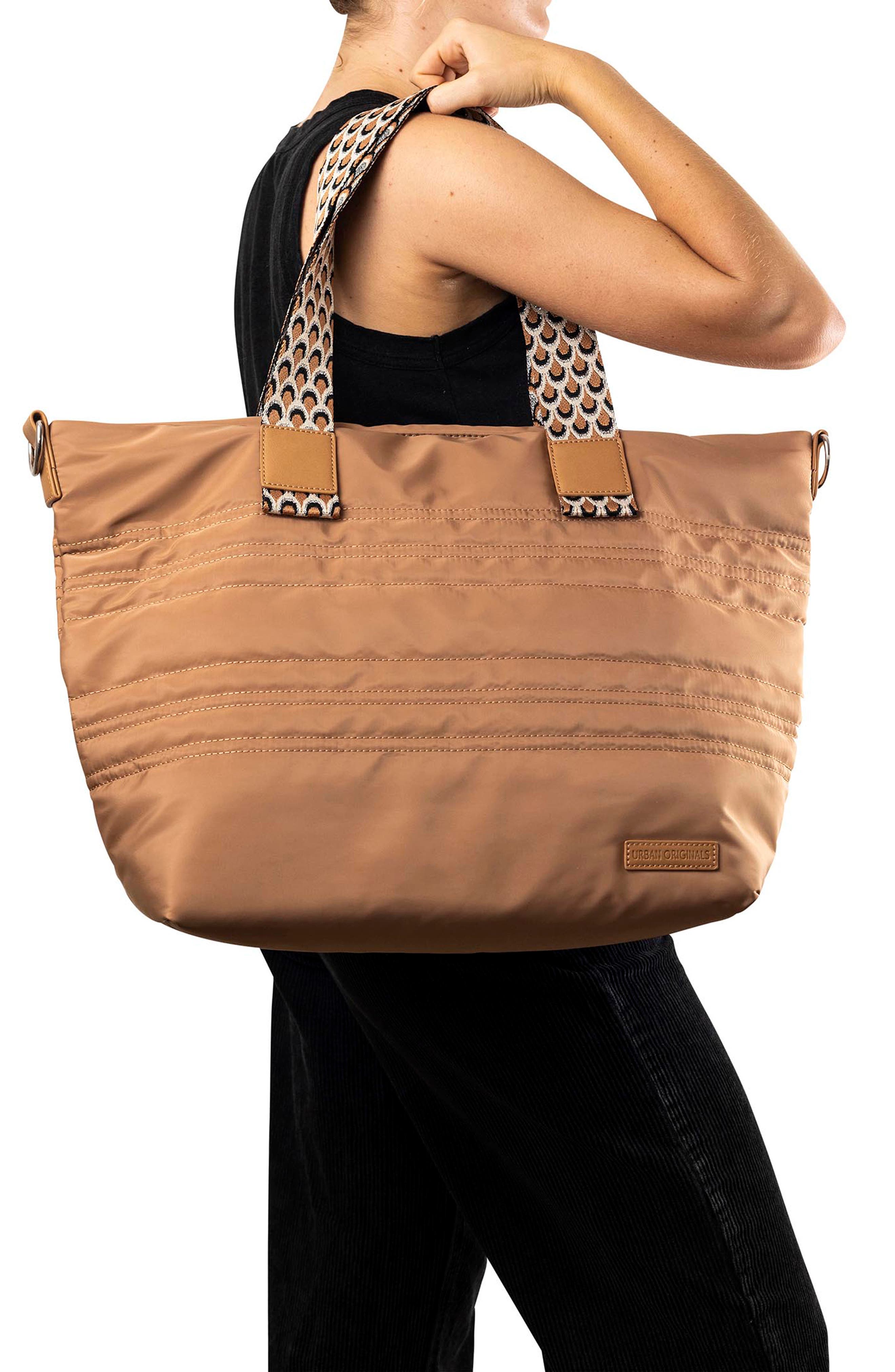 Hear the Music Nylon Tote, Alternate, color, SAND