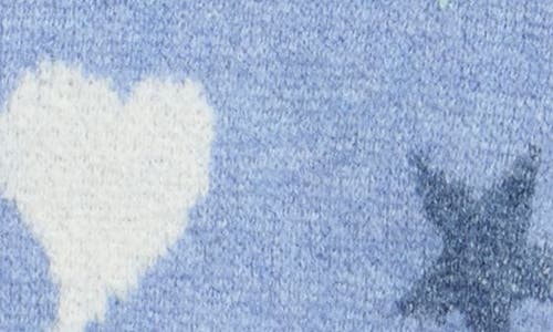 Freshman Kids' Celestial Crewneck Sweater In Blue