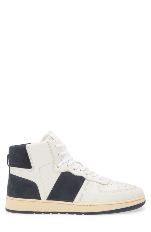 Collegium Pillar Destroyer High Top Sneaker In White