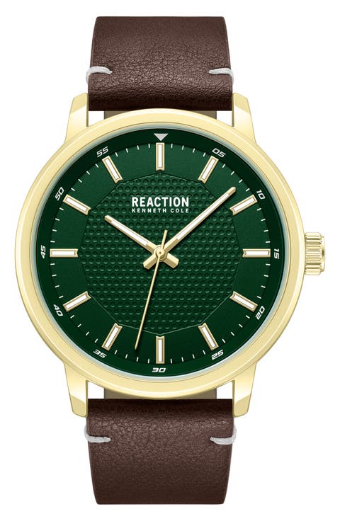 Classic Black Strap Watch, 44mm