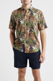Tommy Bahama Tortola Jungle Trek Short Sleeve Button-Up Shirt